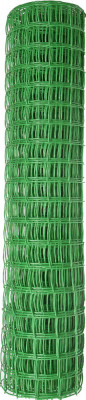 Grinda 1 x 10 м, 50 х 50 мм, зеленая, садовая решетка (422275)