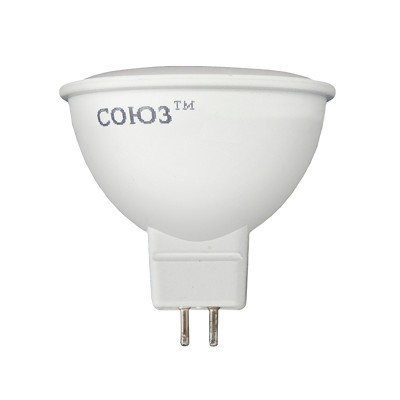 Лампа светодиодная LED gu5.3, 5вт, 230в, 2700к, теплый свет