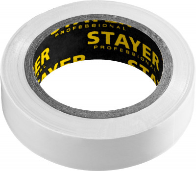 Stayer protect-10 белая изолента ПВХ, 10м х 15мм