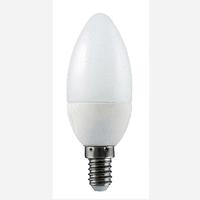 Лампа светодиодная e14, 4w 3000к тепл. бел. свеча (ledcandle)