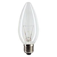 Филипс лампа накаливания e14, 40w (b35 cl) свеча малая прозрачная