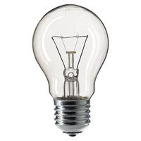 Филипс лампа накаливания e27, 75w (a55 cl) прозрачная