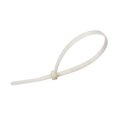 Хомут-стяжка для кабеля 2,5х150мм нейлон белый (уп.100шт)