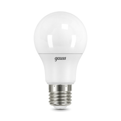 Гаусс black лампа светодиодная LED e27, груша, 12вт, 230в, 3000к, теплый свет