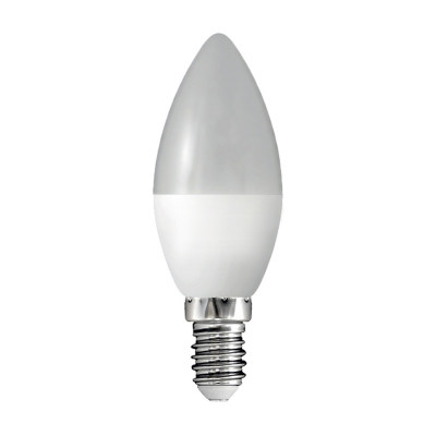 Лампа светодиодная LED e14, свеча, 8вт, 230в, 2700к, теплый свет