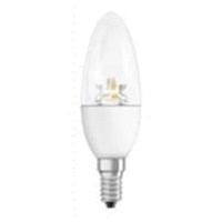 Осрам лампа светодиодная LED е14, свеча, 6вт, 230в, 2700к, прозрачная, тепл. белый свет