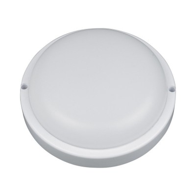 Светильник LED ЖКХ 8вт, 6500к, 230в, круг белый, ip65