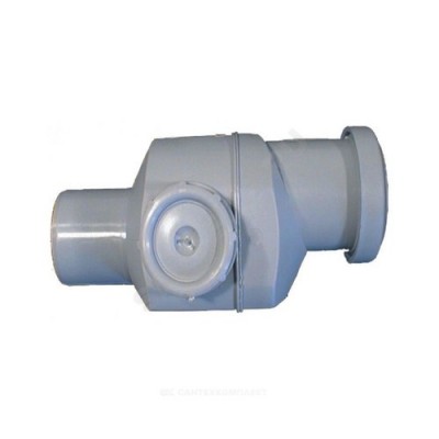 Клапан серый pp-h обратный канализационный дн 50 б/нап в/к hl 4