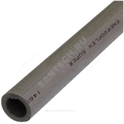 Трубка вспененный полиэтилен super 76/40 l=2м тмакс=95°c серый energoflex efxt076402su