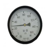Термометр биметаллический дк63 осевой 160с тбп-т завод теплотехнических приборов