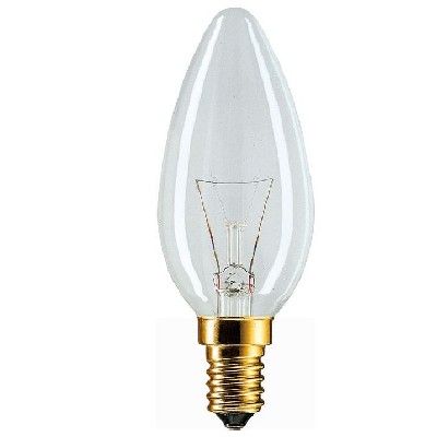 Лампа накаливания b35 40w e14 230v cl (уп.5шт) philips 871829125807000 не вып