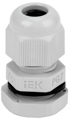 Сальник PG 7 D проводника 5-6мм IP54 (СТ) IEK YSA20-06-07-54-K41-C
