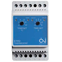Термостат мех. etr2 1550 для систем антиоблед. без датчика 3.6квт 16а на din-рейку oj electronics