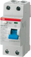 Выключатель дифференциального тока (УЗО) 2п 63А 300мА тип A F202 ABB 2CSF202201R3630