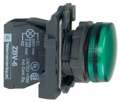 Индикатор светосигнальный 24В SchE XB5AVB3