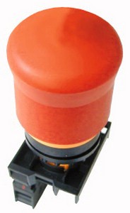 Кнопка грибовидная M22-PV/K01 1НО аварийн. откл. красн. EATON 216515