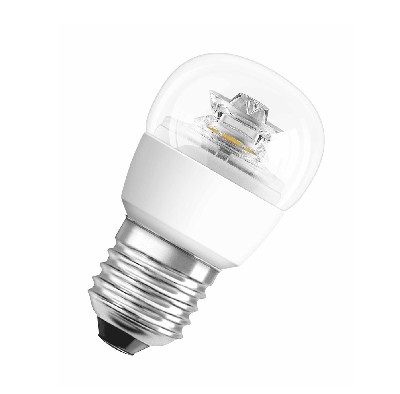 Лампа светодиодная LED classic p 40 5.4w/830 230v cl e27 osram 4052899971639