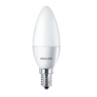 Лампа светодиодная corepro candle nd 5.5-40вт e14 840 b35 fr philips 929001205802 / 871869654356600