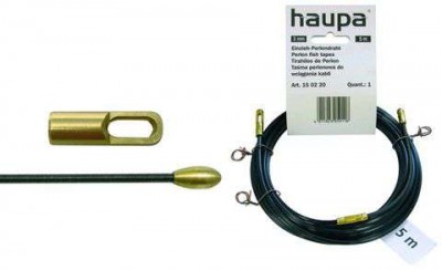 Пруток для протяжки кабеля 20м d4 нейлон HAUPA 150245