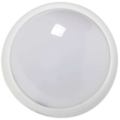 Светильник светодиодный дпо 3030д 12вт 4500k ip54 круг пластик с дд бел. иэк ldpo0-3030d-12-4500-k01