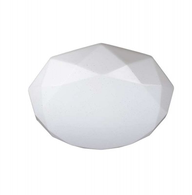 Светильник светодиодный бытовой настенно-потолочный ppb diamond 60вт с пультом 3000к-6500к dim d550х90 ip20 jazzway 4895205012158