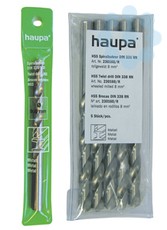 Сверло спиральное шлифованное 11.5мм быстрорежущая сталь HAUPA 230230