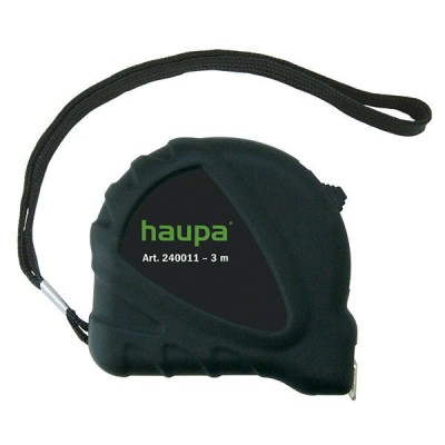 Рулетка 3м с фиксатором HAUPA 240011