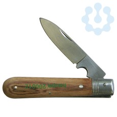 Нож для резки кабеля с деревянной рукояткой HAUPA 200012