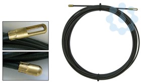 Спираль стальная для протяжки кабеля 5м d4 HAUPA 150200