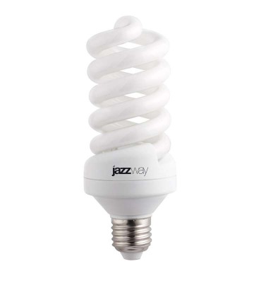 Лампа люминесцентная компакт. PESL SF 32Вт E27 спиральная 2700К JazzWay 4610003322007