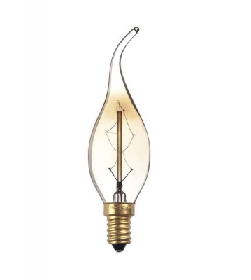 Лампа накаливания декоративная RETRO CA35 GOLD 60Вт E14 Jazzway 4895205009950