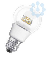 Лампа светодиодная PARATHOM CLASSIC A 40 6W/827 6Вт шар 2700К тепл. бел. E27 470лм 230В CL OSRAM 4052899924567
