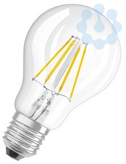 Лампа светодиодная PARATHOM Retrofit CLASSIC A 40 4W/827 4Вт шар 2700К тепл. бел. E27 470лм 220-240В FIL OSRAM 405289994
