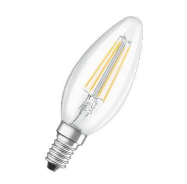 Лампа светодиодная PARATHOM Retrofit CLASSIC B 40 4W/827 4Вт 2700К тепл. бел. E14 220-240В FIL OSRAM 4052899961661