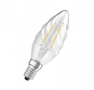 Лампа светодиодная PARATHOM Retrofit CLASSIC BW 40 4W/827 4Вт 2700К тепл. бел. E14 220-240В FIL OSRAM 4052899961913