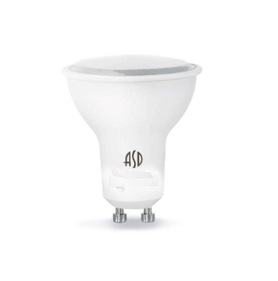 Лампа светодиодная LED-JCDRC-standard 5.5Вт 3000К тепл. бел. GU10 495лм 160-260В ASD 4690612002347