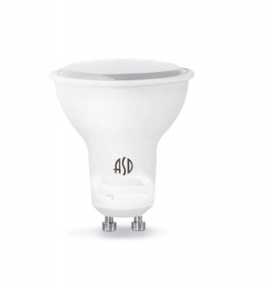 Лампа светодиодная LED-JCDRC-standard 5.5Вт 4000К бел. GU10 495лм 160-260В ASD 4690612002309