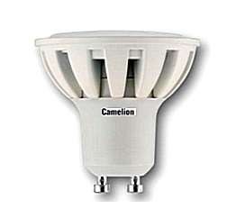 Лампа светодиодная LED6-GU10/830/GU10 6Вт 3000К тепл. бел. GU10 450лм 220-240В Camelion 11351