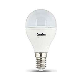 Лампа светодиодная LED6.5-G45/830/E14 6.5Вт шар 3000К тепл. бел. E14 560лм 220-240В Camelion 11418