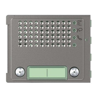 Панель лицевая звукового модуля + 2 кнопки вызова горизонт. Robur Leg BTC 351145