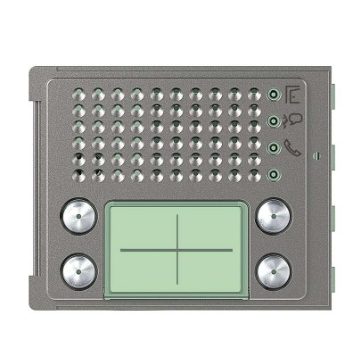 Панель лицевая звукового модуля + 4 кнопки вызова Robur Leg BTC 351185