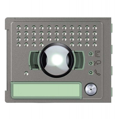 Панель лицевая аудио-видео модуля ш/у + 1 кнопка вызова Robur Leg BTC 351315
