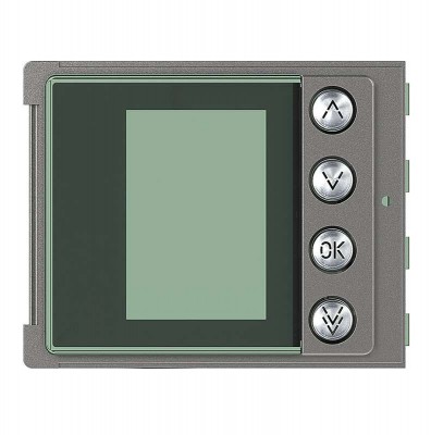 Панель лицевая для модуля с дисплеем Robur Leg BTC 352505