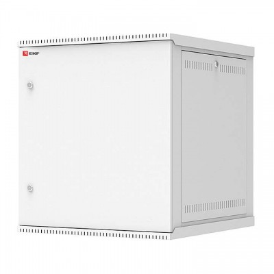 Шкаф телекоммуникационный настенный разборный 12U (600х650) дверь металл PROxima EKF ITB12M650DE