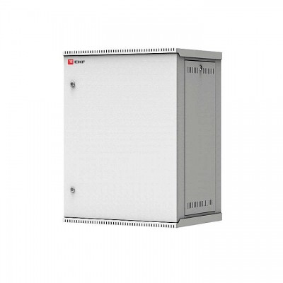 Шкаф телекоммуникационный настенный разборный 15U (600х450) дверь металл PROxima EKF ITB15M450DE