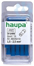 Соединитель стыковой изолированный 1.5-2.5 (уп.10шт) HAUPA 260352/10