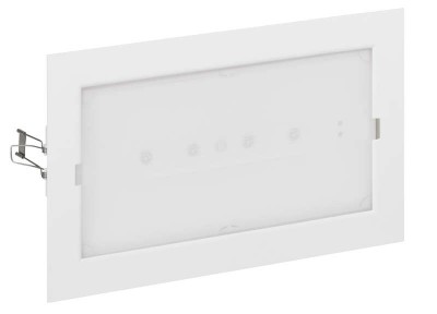 Пластина сигнальная для использования с информационной табличкой для эвакуационных светильников URA ONE Leg 661664