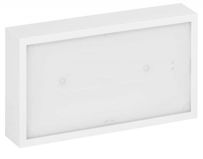 Рамка декоративная для накладного монтажа для эвакуационных светильников URA ONE бел. Leg 661654