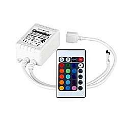 Контроллер SLR-01 72Вт и ИК пульт для LED ленты RGB Camelion 11169
