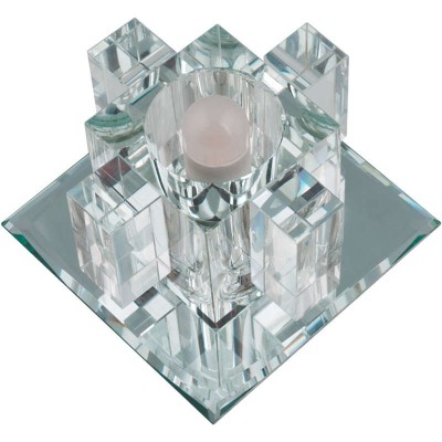 Светильник декоративный встраиваемый DLS-F117 G9 GLASSY/CLEAR 
